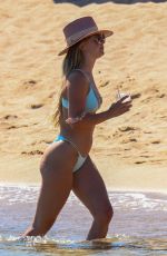 JULIANNE HOUGH in Bikini on the Beach in Sardinia 07/10/2021