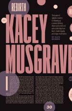 KACEY MUSGRAVES in Rolling Sone Magazine, March 2021