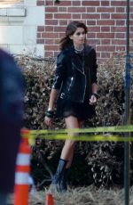 KAIA GERBER and SIERRA MCCORMICK on the Set of American Horror Story in Los Angeles 07/28/2021