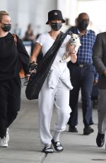 KALEY CUOCO Arrives at JFK Airport in New York 07/24/2021
