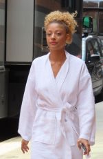 KAMRON KAROL on the Set of Maybelline Commercial in New York 07/28/2021