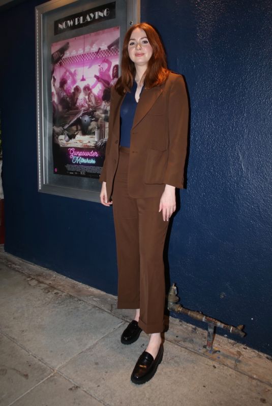 KAREN GILLAN at Gunpowder Milkshake Q&A at Beverly Hills Cinemas 07/14/2021