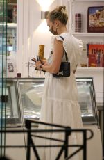 KARLIE KLOSS Out and Abouit in Saint-Tropez 07/27/2021