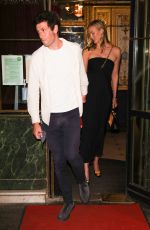 KARLIE KLOSS Out for Dinner in Paris 07/07/2021
