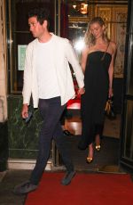 KARLIE KLOSS Out for Dinner in Paris 07/07/2021