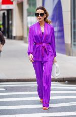 KATE BECKINSALE Out Shopping at 5th Avenue in New York 07/21/2021