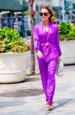 KATE BECKINSALE Out Shopping at 5th Avenue in New York 07/21/2021
