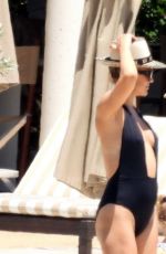 KATE HUDSON in Swimsuit at a Beach in Greece 07/03/2021