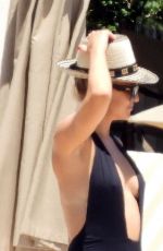 KATE HUDSON in Swimsuit at a Beach in Greece 07/03/2021