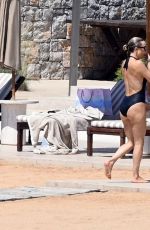 KATE HUDSON in Swimsuit at a Beach in Greece 07/03/2021