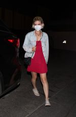 KATE MARA Out for Dinner at Craig