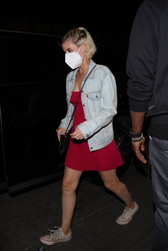 KATE MARA Out for Dinner at Craig