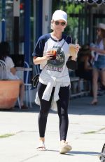 KATE MARA Picks up Balloons to Celebrate Her Stepson