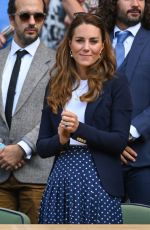 KATE MIDDLETON at Wimbledon Championships Day 5 in London 07/02/2021