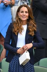 KATE MIDDLETON at Wimbledon Championships Day 5 in London 07/02/2021