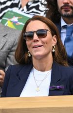 KATE MIDDLETON at Wimbledon Championships Day 5 in London 07/02/2021