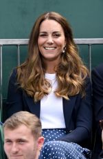 KATE MIDDLETON at Wimbledon Championships Day 5 in London 07/02/2021