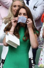 KATE MIDDLETON at Wimbledon Tennis Championships Women