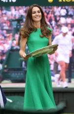 KATE MIDDLETON at Wimbledon Tennis Championships Women