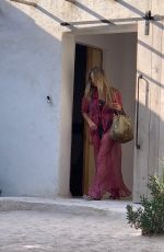 KATE MOSS Out for Lunch in Ibiza 07/29/2021
