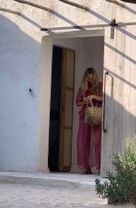 KATE MOSS Out for Lunch in Ibiza 07/29/2021