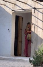 KATE MOSS Out for Lunch in Ibiza 07/29/2021