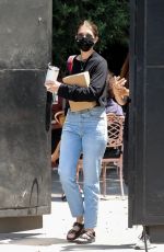 KATHERINE SCHWARZENEGGER Leaves a Hair Salon in West Hollywood 07/06/2021