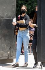 KATHERINE SCHWARZENEGGER Leaves a Hair Salon in West Hollywood 07/06/2021