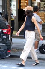 KATIE HOLMES Out and About in New York 06/29/2021