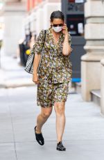 KATIE HOLMES Out and About in New York 07/05/2021