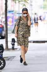 KATIE HOLMES Out and About in New York 07/05/2021