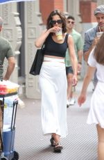 KATIE HOLMES Out in New York 06/25/2021