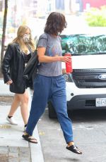 KATIE HOLMES Out in New York 07/26/2021
