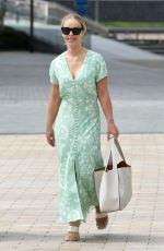 KATIE PIPER Heading to Media City in Salford 07/15/2021