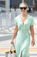 KATIE PIPER Heading to Media City in Salford 07/15/2021