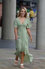 KATIE PIPER Leaves Media City in Salford 07/21/2021