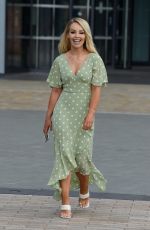 KATIE PIPER Leaves Media City in Salford 07/21/2021
