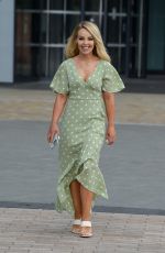 KATIE PIPER Leaves Media City in Salford 07/21/2021