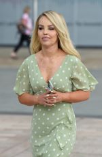 KATIE PIPER Leaves Media City in Salford 07/21/2021