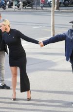 KATY PERRY and Orlando Bloom Heading to La Girafe Restaurant in Paris 07/06/2021