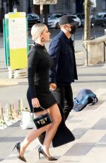 KATY PERRY and Orlando Bloom Heading to La Girafe Restaurant in Paris 07/06/2021