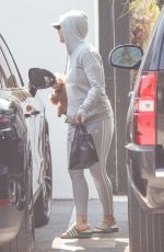 KATY PERRY Out with Her Dog in West Hollywood 07/13/2021