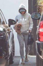 KATY PERRY Out with Her Dog in West Hollywood 07/13/2021
