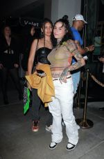KEHLANI Arrives at Catch LA in West Hollywood 07/03/2021