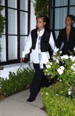 KEHLANI Arrives at Justin Bieber