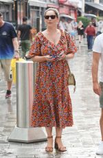 KELLY BROOK Leaves Heart FM Show in London 07/20/2021