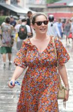 KELLY BROOK Leaves Heart FM Show in London 07/20/2021