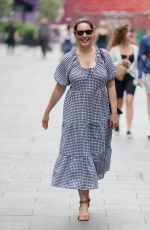 KELLY BROOK Leaves Heart Radio in London 07/24/2021