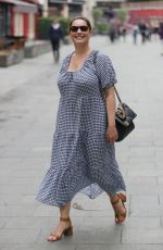 KELLY BROOK Leaves Heart Radio in London 07/24/2021
