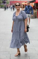 KELLY BROOK Leaves Heart Radio in London 07/24/2021